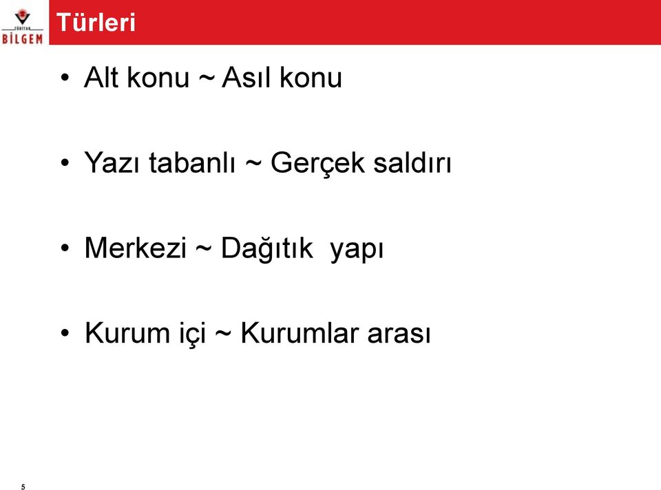 saldırı Merkezi ~ Dağıtık