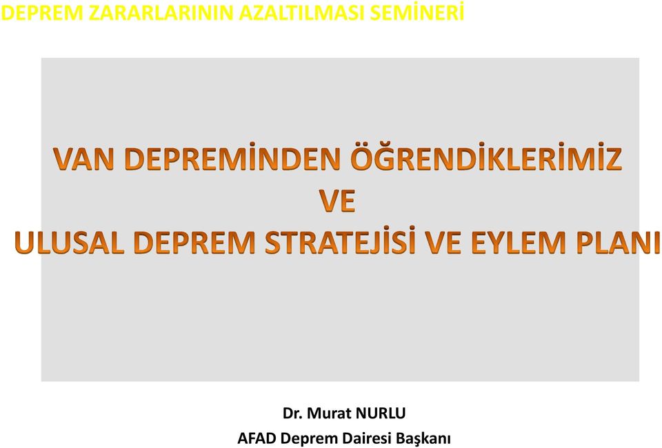 Dr. Murat NURLU AFAD