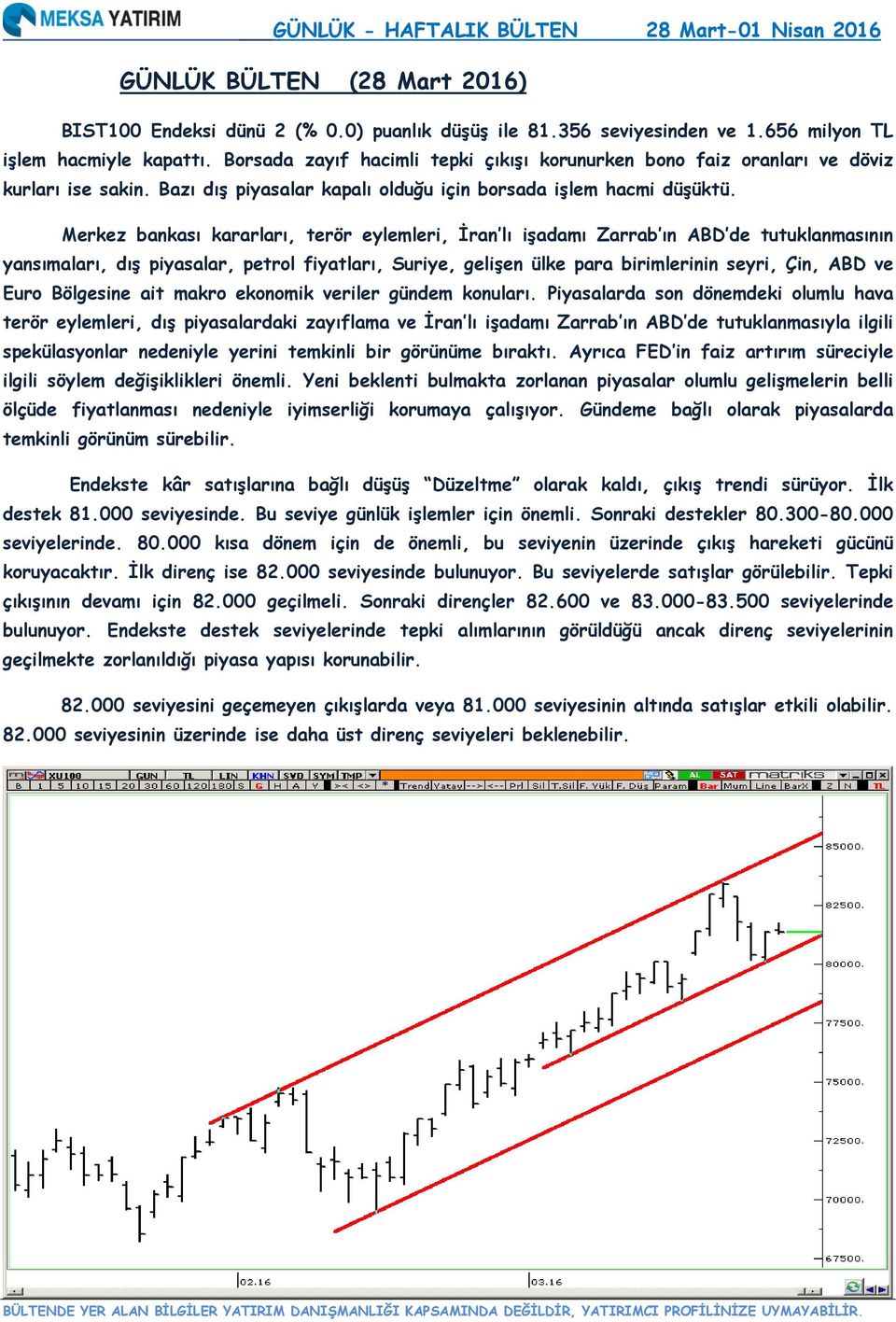 Merkez bankası kararları, terör eylemleri, İran lı işadamı Zarrab ın ABD de tutuklanmasının yansımaları, dış piyasalar, petrol fiyatları, Suriye, gelişen ülke para birimlerinin seyri, Çin, ABD ve