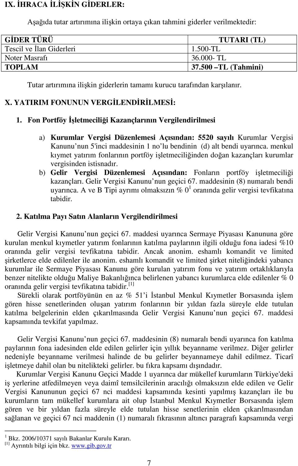 Fon Portföy İşletmeciliği Kazançlarının Vergilendirilmesi a) Kurumlar Vergisi Düzenlemesi Açısından: 5520 sayılı Kurumlar Vergisi Kanunu nun 5'inci maddesinin 1 no lu bendinin (d) alt bendi uyarınca.
