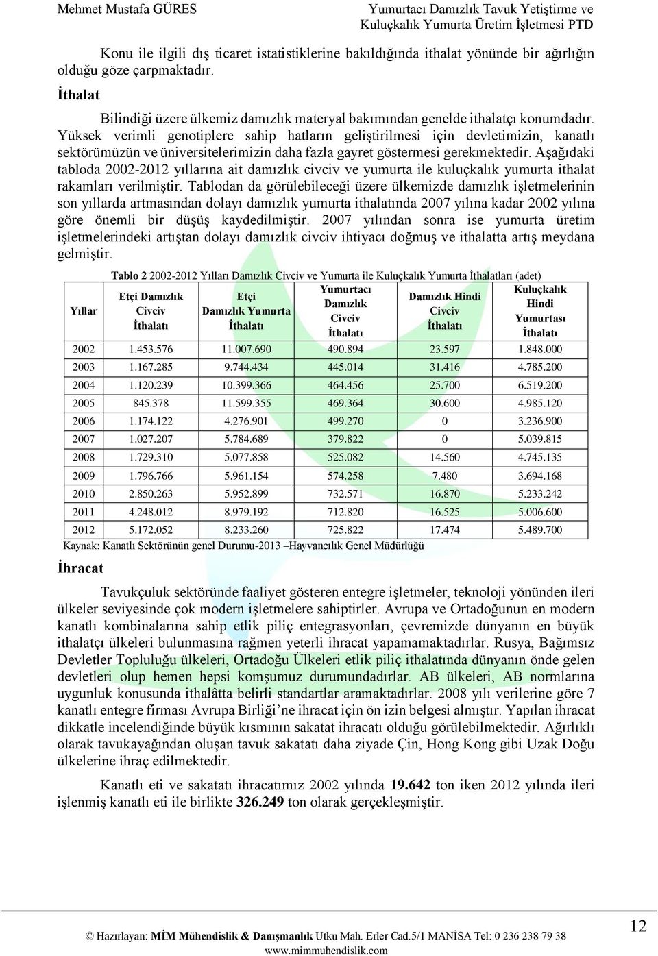 Yüksek verimli genotiplere sahip hatların geliştirilmesi için devletimizin, kanatlı sektörümüzün ve üniversitelerimizin daha fazla gayret göstermesi gerekmektedir.