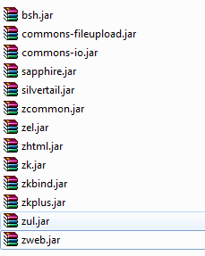 dist/lib klasörü altındaki tüm jar dosyalarını projemizdeki