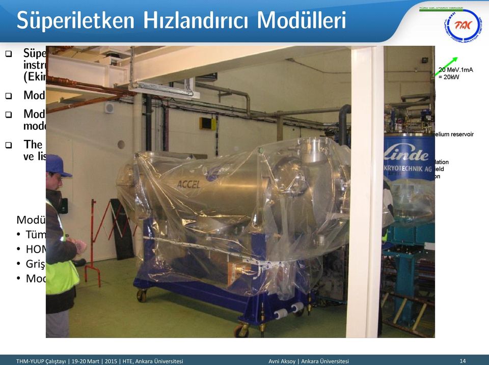 The cryostat tasarımı ELBE tarafından yapılmıştır ve lisansı HZDR ye aittir.