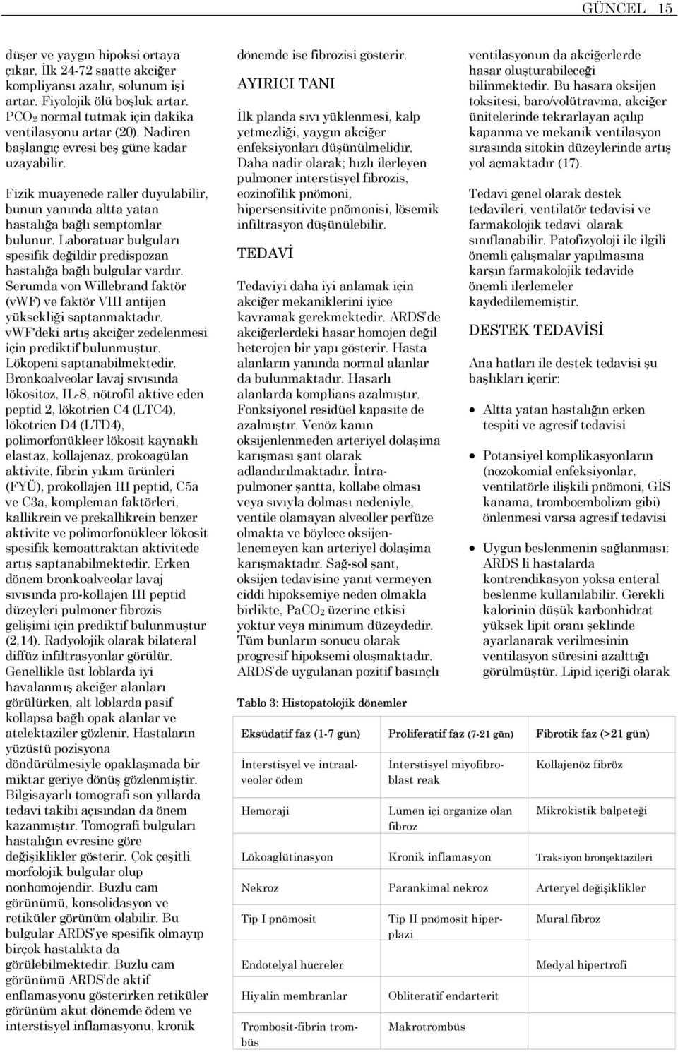 Laboratuar bulguları spesifik değildir predispozan hastalığa bağlı bulgular vardır. Serumda von Willebrand faktör (vwf) ve faktör VIII antijen yüksekliği saptanmaktadır.