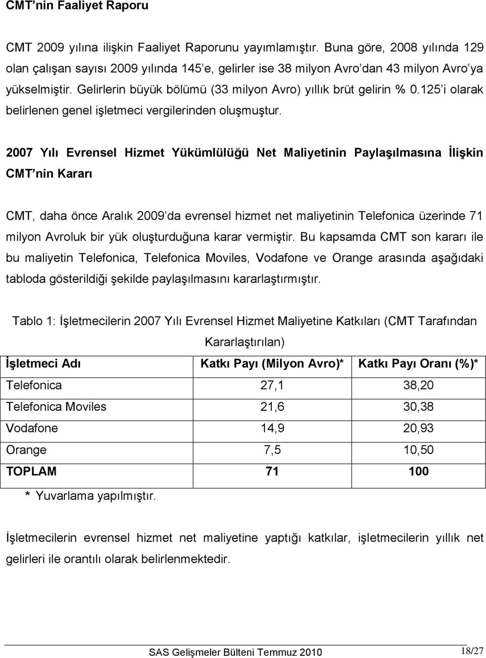 125 i olarak belirlenen genel işletmeci vergilerinden oluşmuştur.