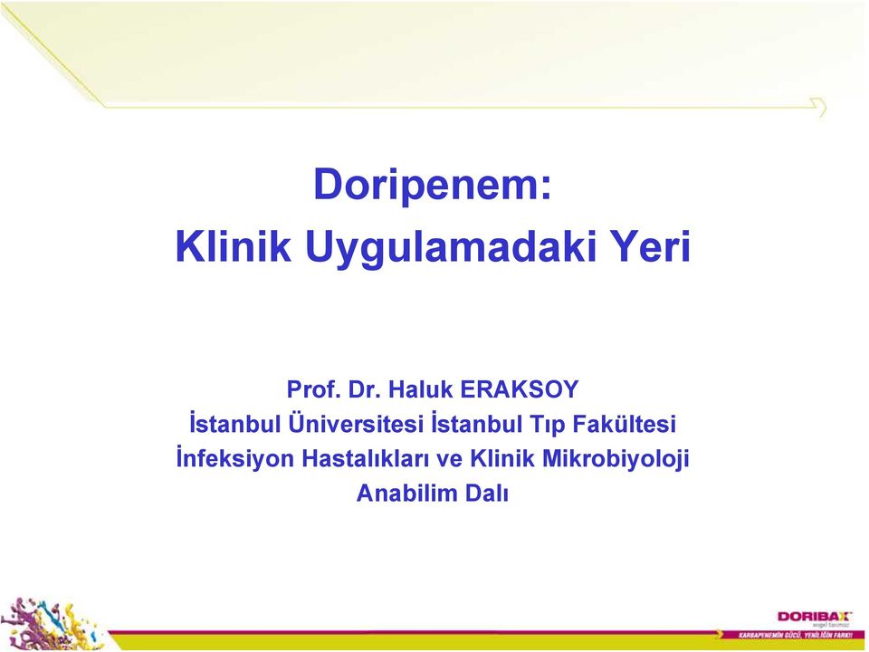 İstanbul Tıp Fakültesi İnfeksiyon