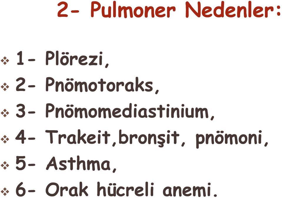 Pnömomediastinium, 4-