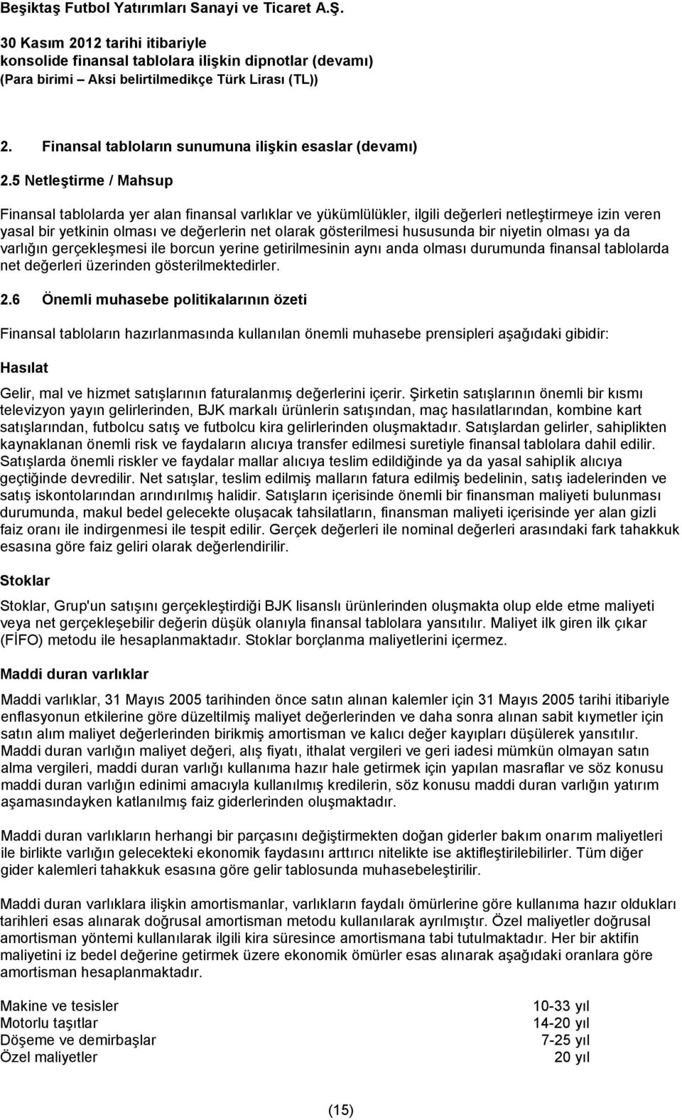 hususunda bir niyetin olması ya da varlığın gerçekleşmesi ile borcun yerine getirilmesinin aynı anda olması durumunda finansal tablolarda net değerleri üzerinden gösterilmektedirler. 2.