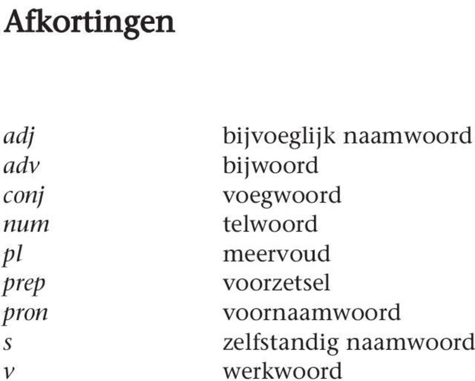 voegwoord telwoord meervoud voorzetsel