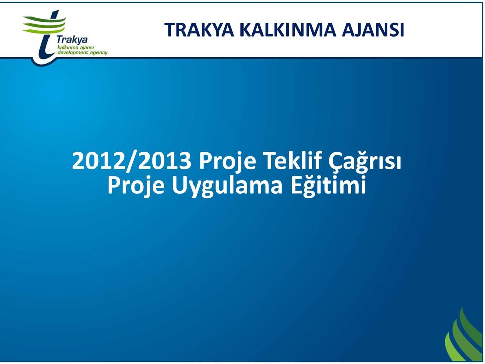 Proje Teklif