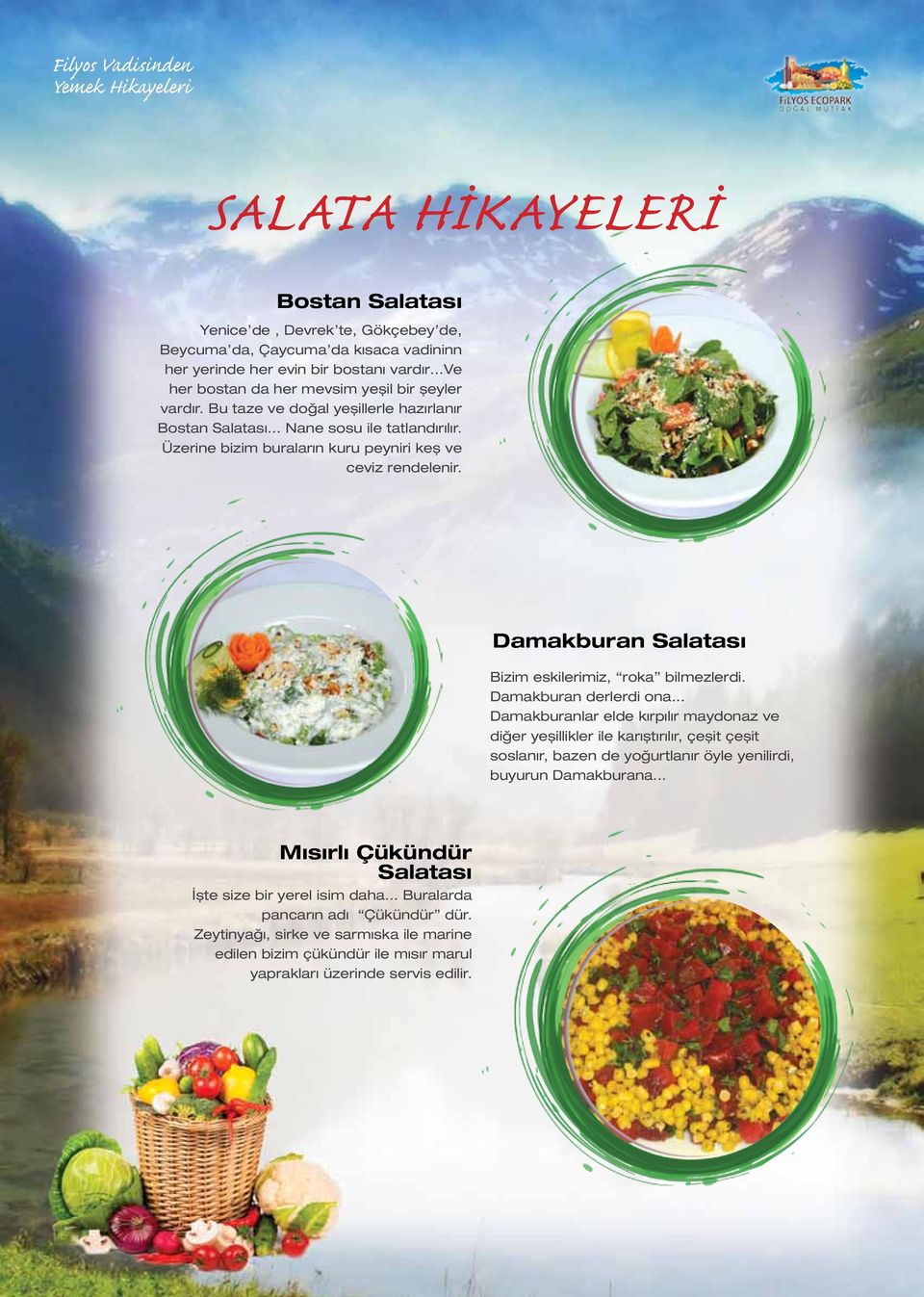 Damakburan Salatası Bizim eskilerimiz, roka bilmezlerdi. Damakburan derlerdi ona.