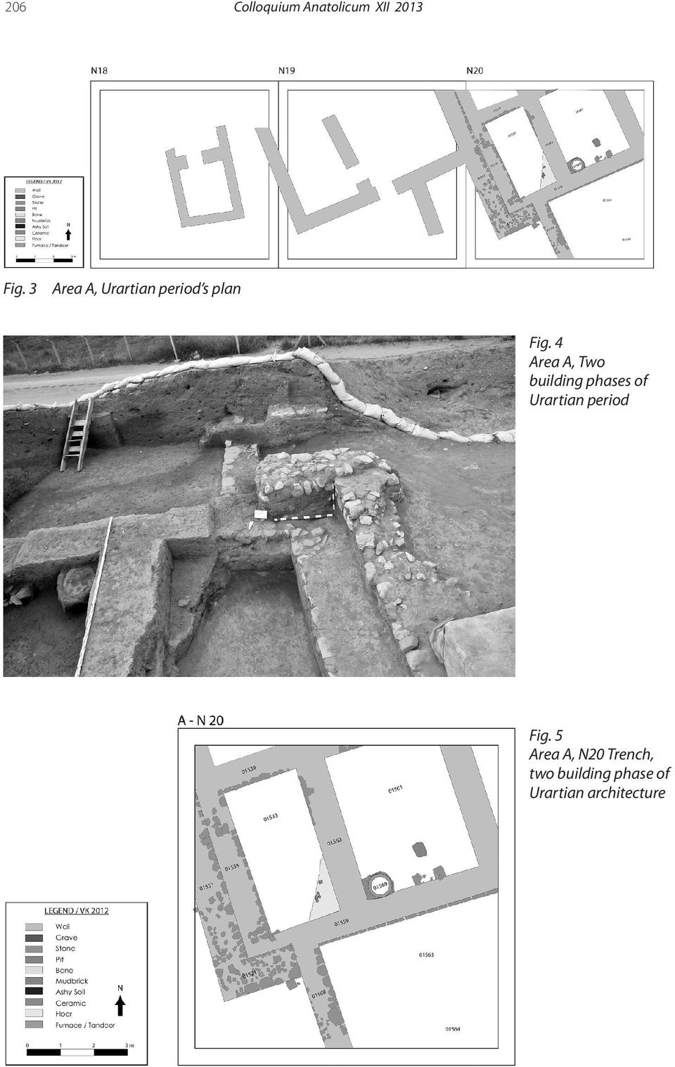 4 Area A, Two building phases of Urartian period