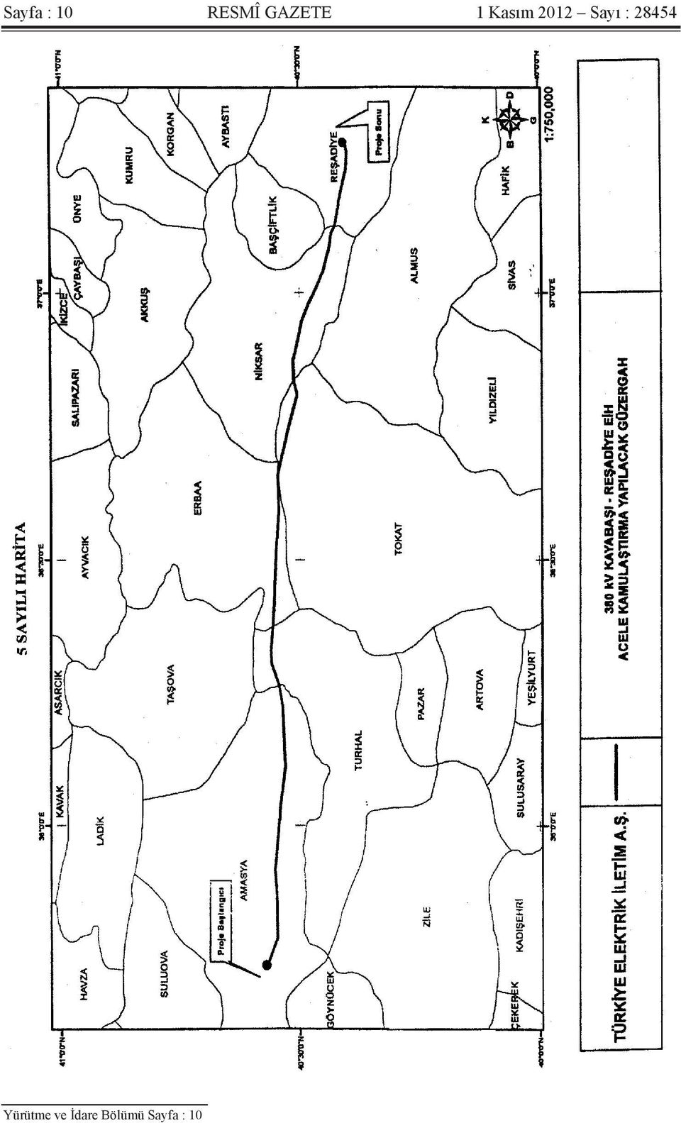 Sayı : 28454 Yürütme