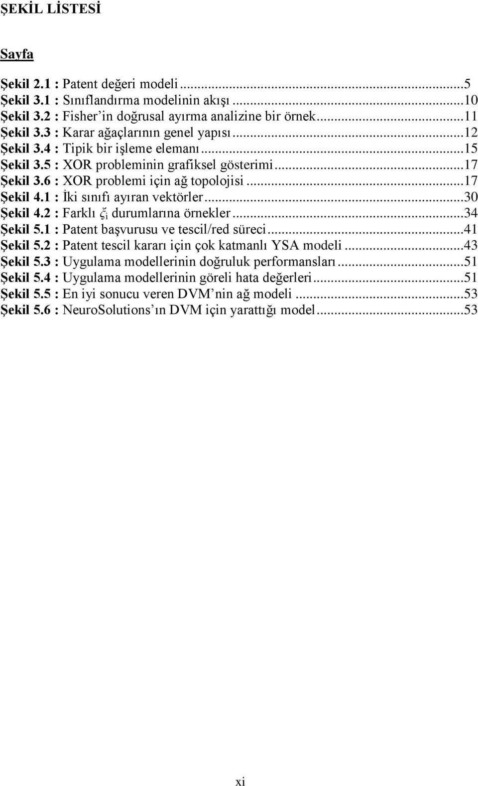 1 : İki sınıfı ayıran vektörler... 30 ġekil 4.2 : Farklı ξ i durumlarına örnekler... 34 ġekil 5.1 : Patent başvurusu ve tescil/red süreci... 41 ġekil 5.