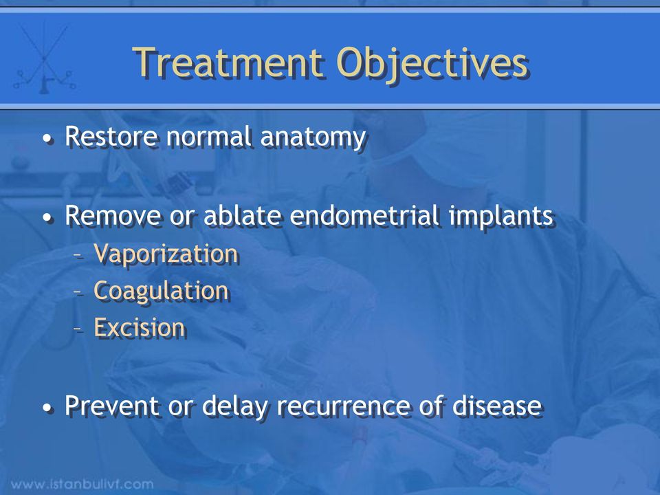 implants Vaporization Coagulation