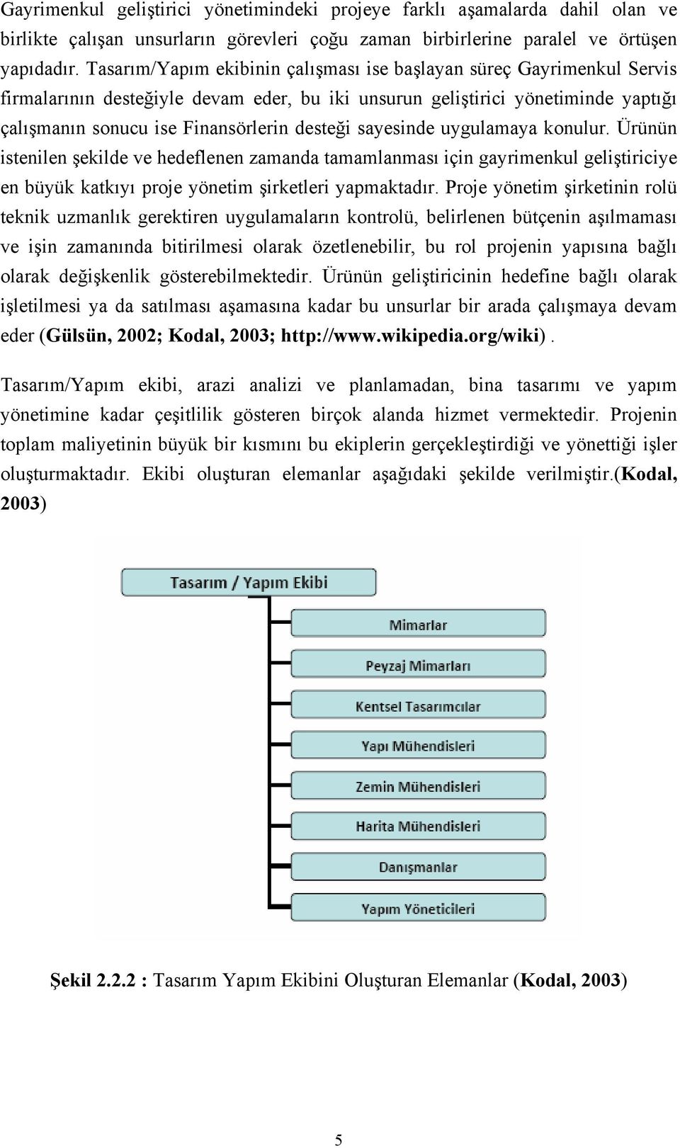 sayesinde uygulamaya konulur. Ürünün istenilen şekilde ve hedeflenen zamanda tamamlanması için gayrimenkul geliştiriciye en büyük katkıyı proje yönetim şirketleri yapmaktadır.