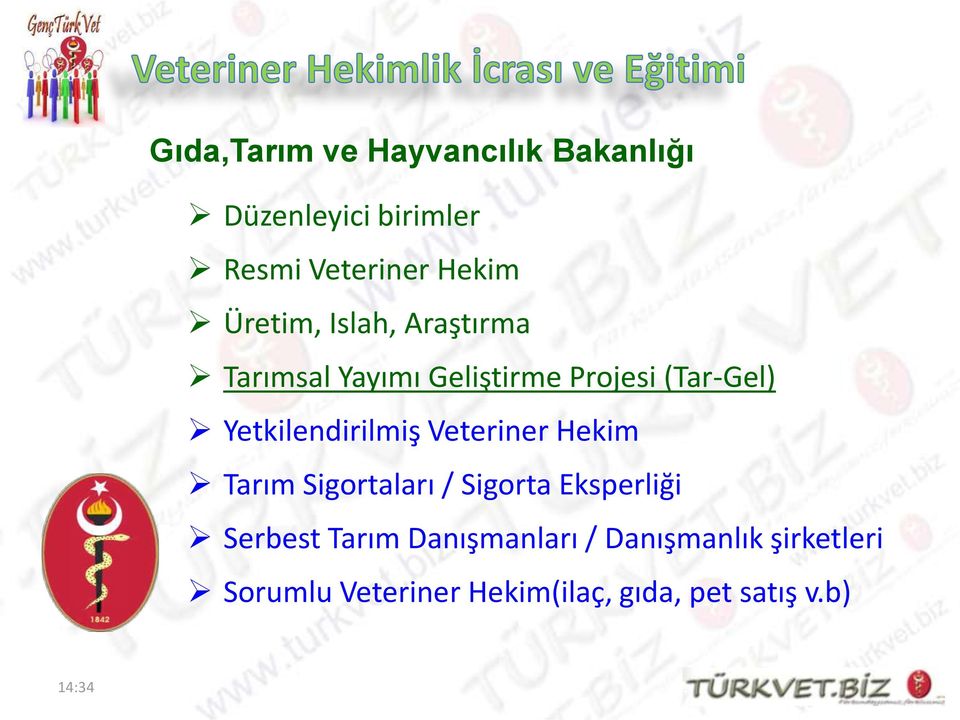 Yetkilendirilmiş Veteriner Hekim Tarım Sigortaları / Sigorta Eksperliği Serbest