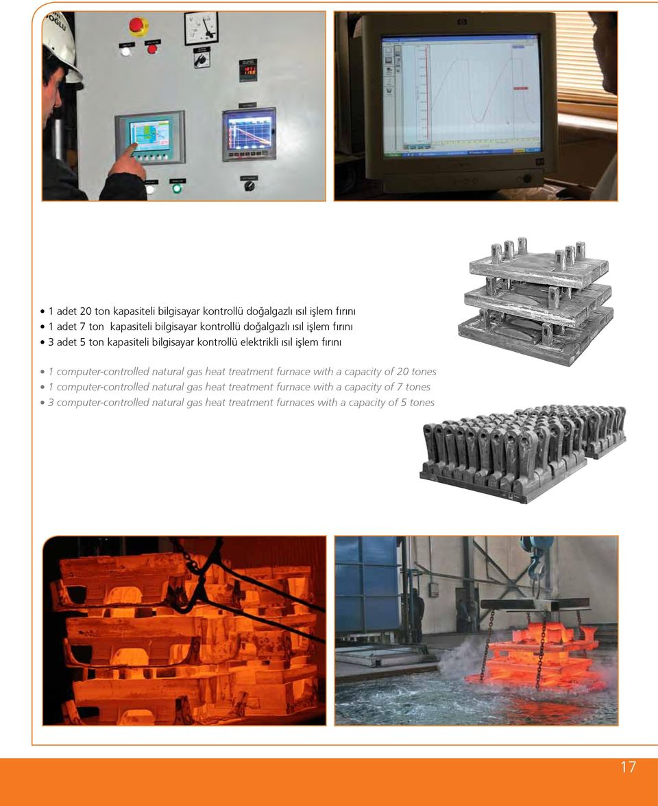 computer-controlled natural gas heat treatment furnace with a capacity of 20 tones 1 computer-controlled natural gas