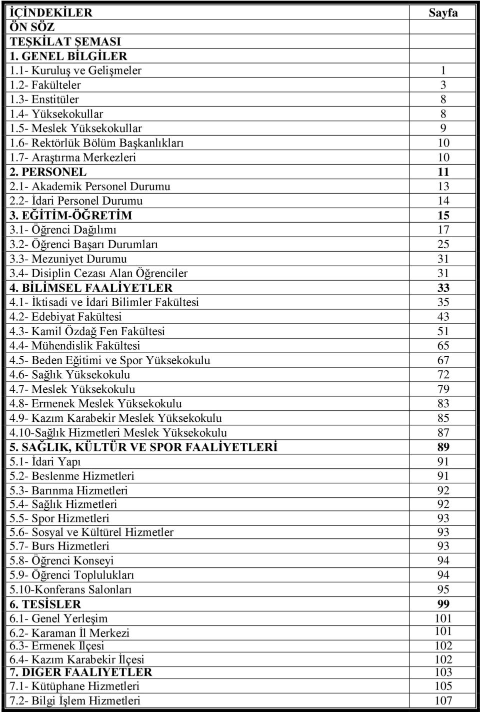 2- Öğrenci BaĢarı Durumları 25 3.3- Mezuniyet Durumu 31 3.4- Disiplin Cezası Alan Öğrenciler 31 4. BĠLĠMSEL FAALĠYETLER 33 4.1- Ġktisadi ve Ġdari Bilimler Fakültesi 35 4.2- Edebiyat Fakültesi 43 4.