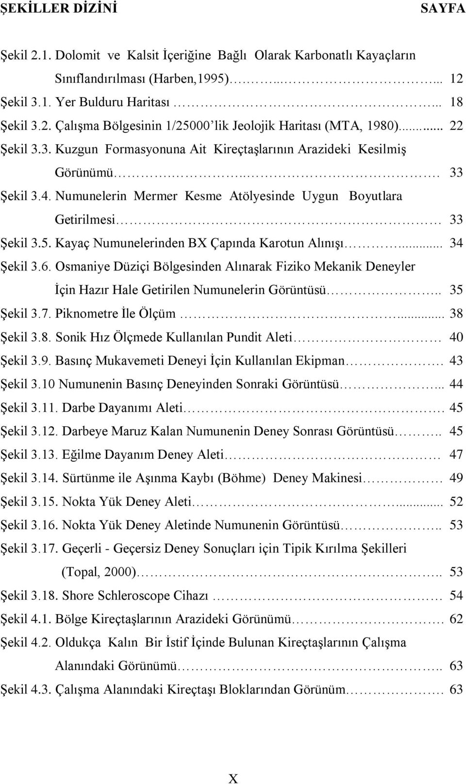 Kayaç Numunelerinden BX Çapında Karotun AlınıĢı... 34 ġekil 3.6. Osmaniye Düziçi Bölgesinden Alınarak Fiziko Mekanik Deneyler Ġçin Hazır Hale Getirilen Numunelerin Görüntüsü.. 35 ġekil 3.7.