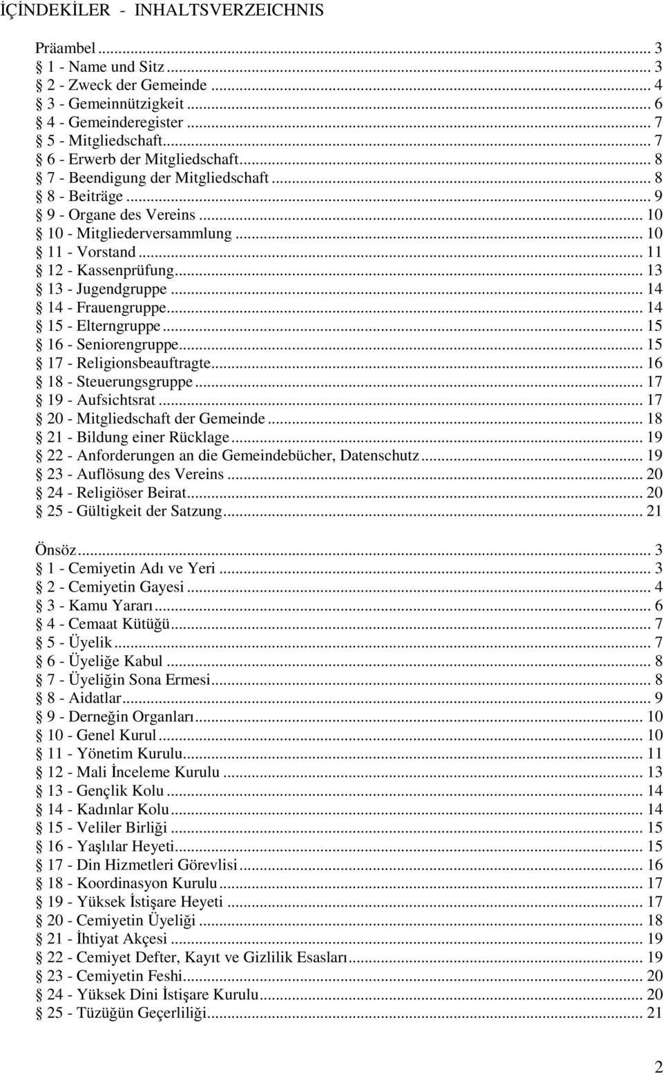 .. 13 13 - Jugendgruppe... 14 14 - Frauengruppe... 14 15 - Elterngruppe... 15 16 - Seniorengruppe... 15 17 - Religionsbeauftragte... 16 18 - Steuerungsgruppe... 17 19 - Aufsichtsrat.