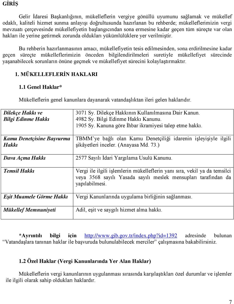 Bu rehberin hazırlanmasının amacı, mükellefiyetin tesis edilmesinden, sona erdirilmesine kadar geçen süreçte mükelleflerimizin önceden bilgilendirilmeleri suretiyle mükellefiyet sürecinde