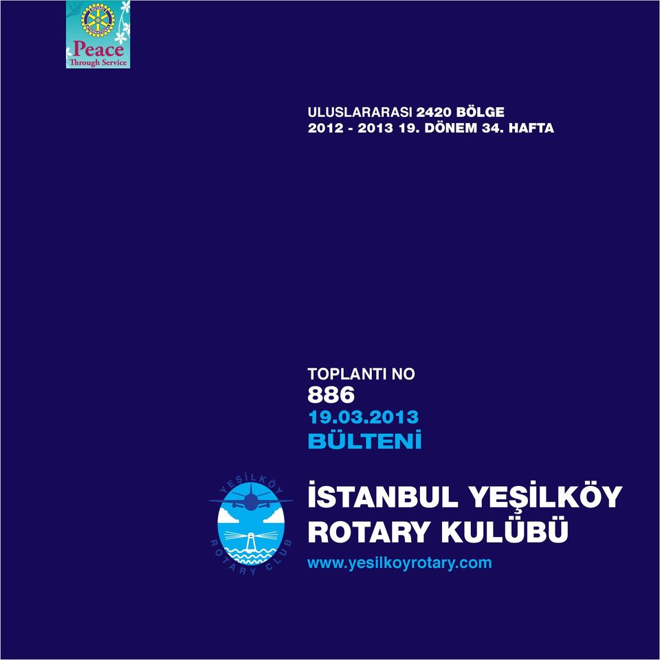 2013 BÜLTENİ İSTANBUL YEŞİLKÖY