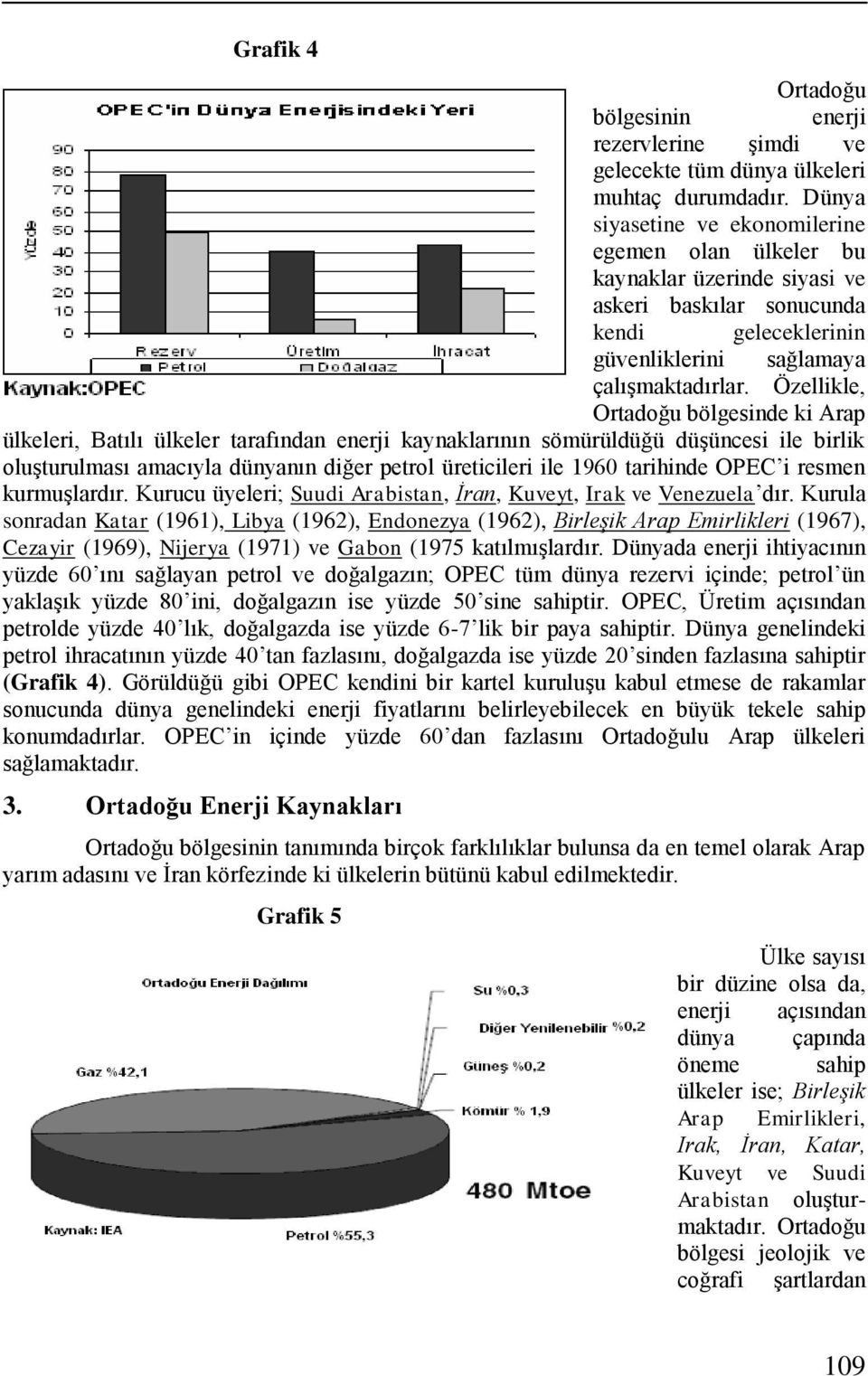 Özellikle, Ortadoğu bölgesinde ki Arap ülkeleri, Batılı ülkeler tarafından enerji kaynaklarının sömürüldüğü düşüncesi ile birlik oluşturulması amacıyla dünyanın diğer petrol üreticileri ile 1960