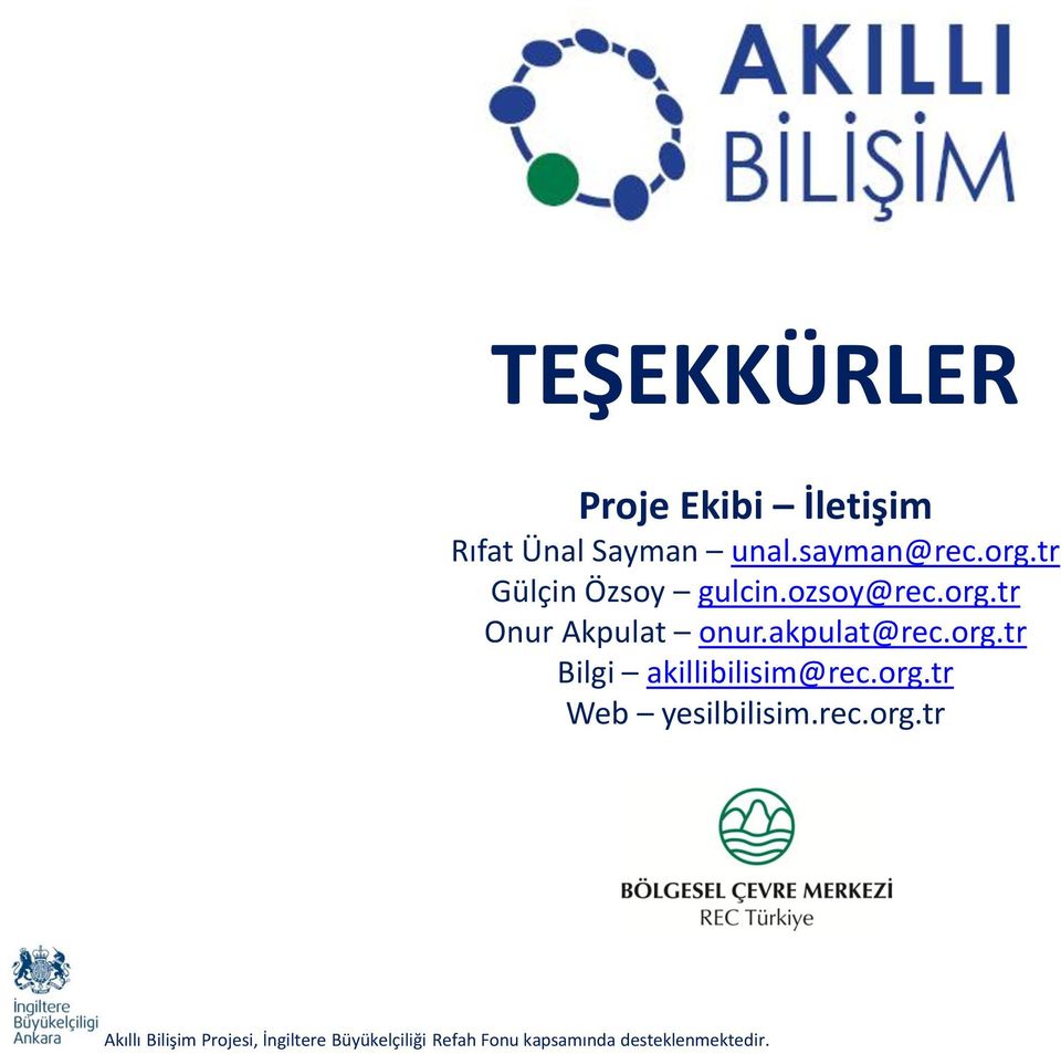 org.tr Web yesilbilisim.rec.org.tr Akıllı Bilişim Projesi, İngiltere