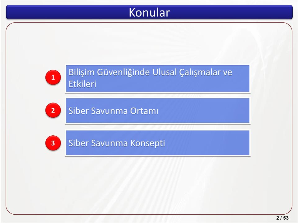 Çalışmalar ve Etkileri 2