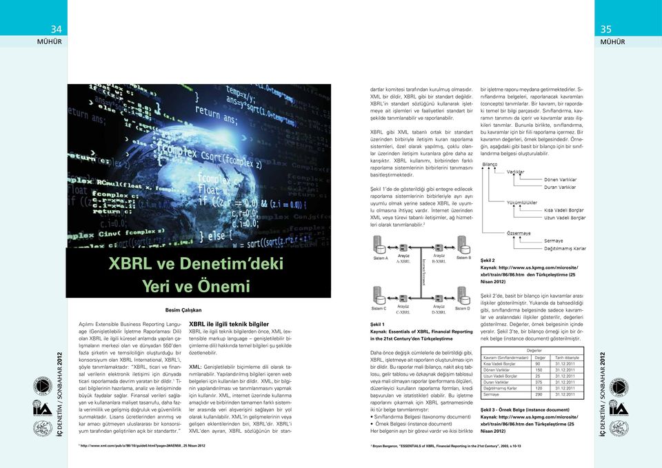 XBRL gibi XML tabanlı ortak bir standart üzerinden birbiriyle iletişim kuran raporlama sistemleri, özel olarak yapılmış, çoklu olanlar üzerinden iletişim kuranlara göre daha az karışıktır.