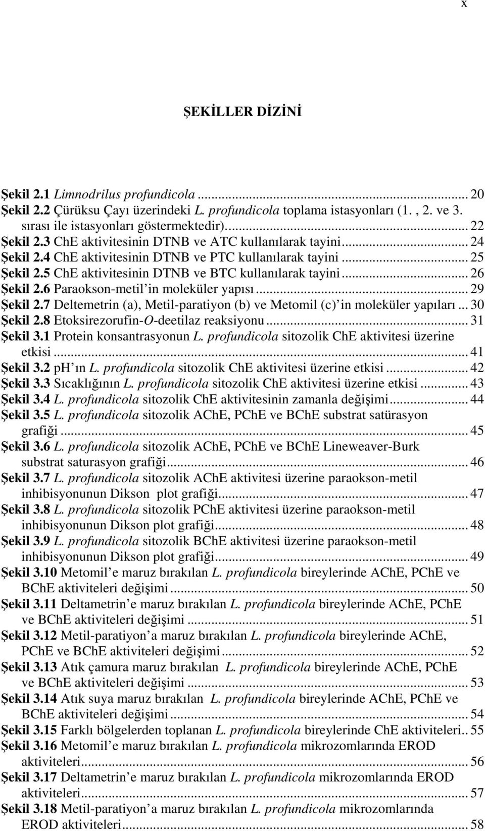 6 Paraokson-metil in moleküler yapısı... 29 Şekil 2.7 Deltemetrin (a), Metil-paratiyon (b) ve Metomil (c) in moleküler yapıları... 30 Şekil 2.8 Etoksirezorufin-O-deetilaz reaksiyonu... 31 Şekil 3.