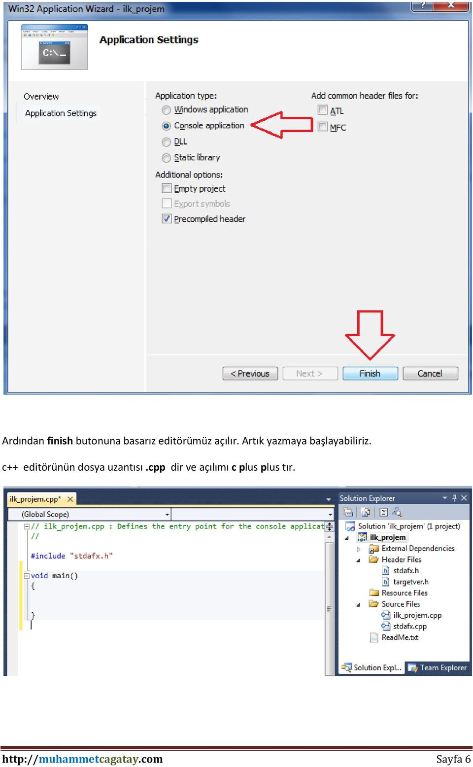 c++ editörünün dosya uzantısı.