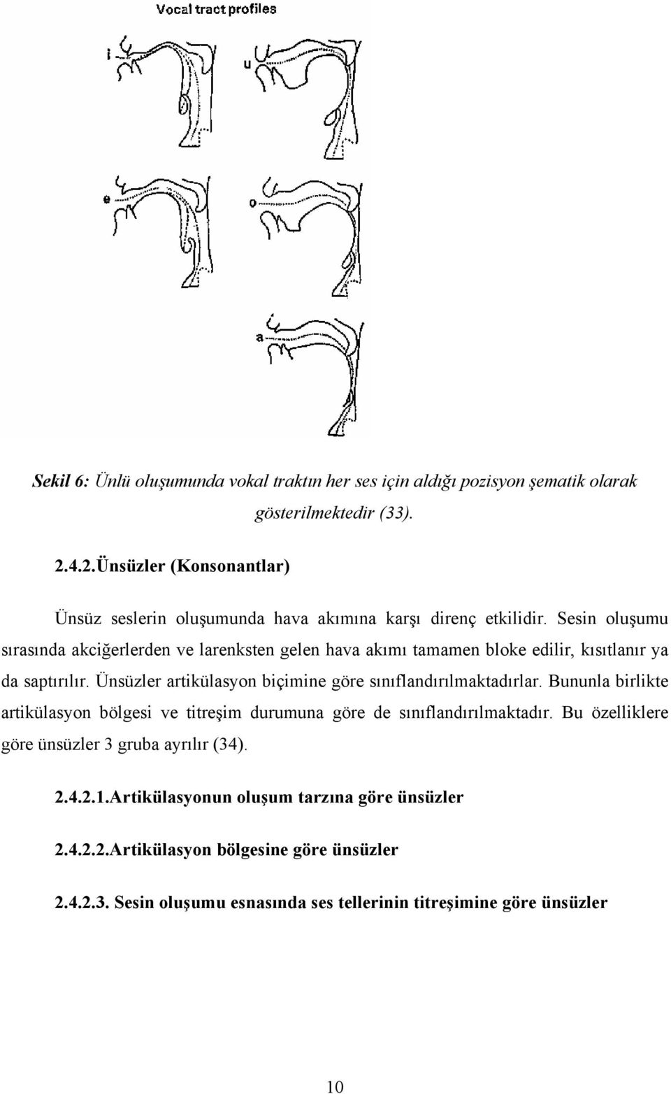 Sesin oluşumu sırasında akciğerlerden ve larenksten gelen hava akımı tamamen bloke edilir, kısıtlanır ya da saptırılır.