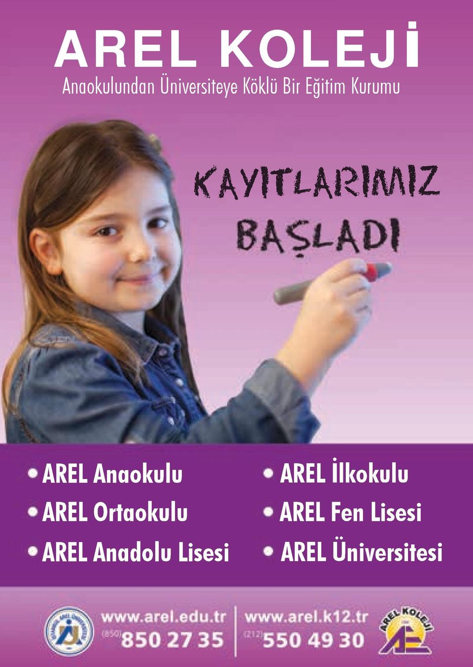 Anaokulu AREL Ortaokulu AREL Anadolu