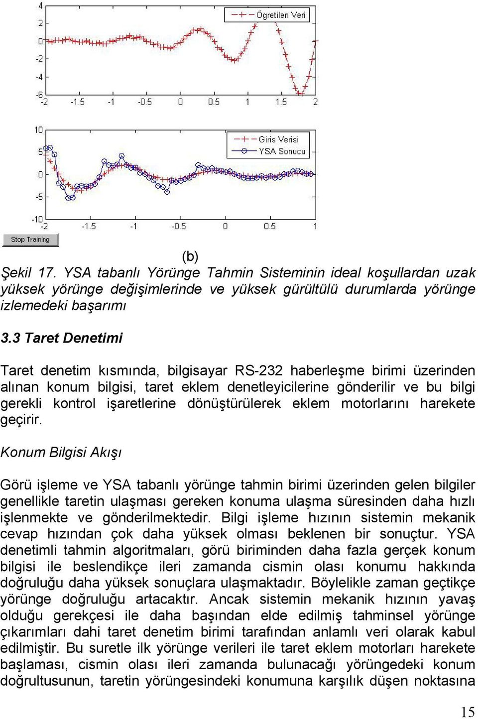 dönüştürülerek eklem motorlarını harekete geçirir.