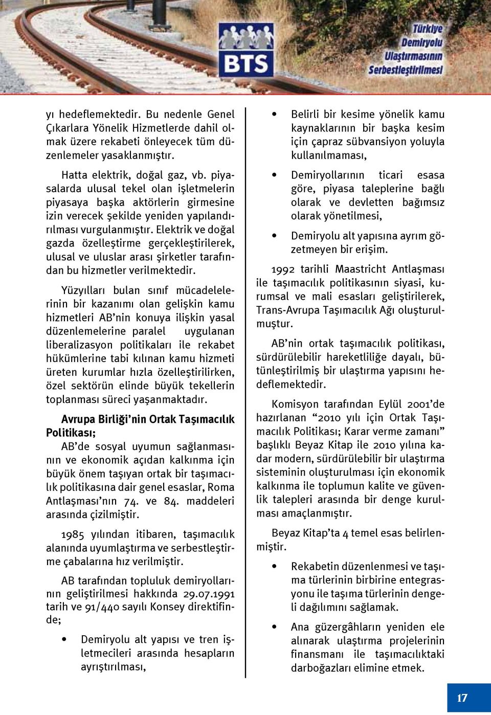 Elektrik ve doğal gazda özelleştirme gerçekleştirilerek, ulusal ve uluslar arası şirketler tarafından bu hizmetler verilmektedir.