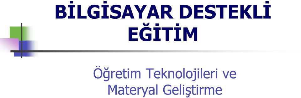 Öğretim