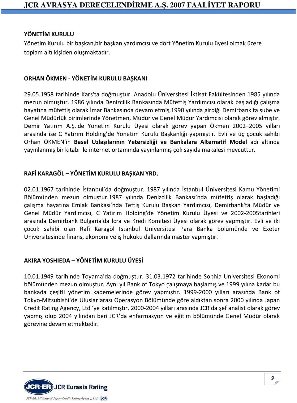 1986 yılında Denizcilik Bankasında Müfettiş Yardımcısı olarak başladığı çalışma hayatına müfettiş olarak İmar Bankasında devam etmiş,1990 yılında girdiği Demirbank'ta şube ve Genel Müdürlük