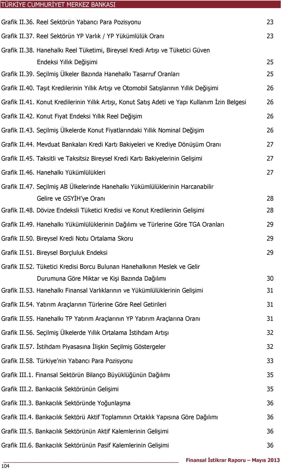 Taşıt Kredilerinin Yıllık Artışı ve Otomobil Satışlarının Yıllık Değişimi 26 Grafik II.41. Konut Kredilerinin Yıllık Artışı, Konut Satış Adeti ve Yapı Kullanım İzin Belgesi 26 Grafik II.42.