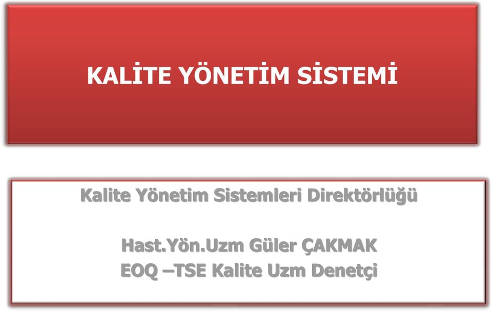 Direktörlüğü Hast.Yön.