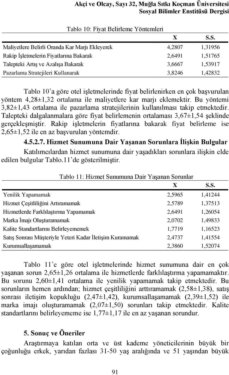 tkı Koçman Üniversitesi So