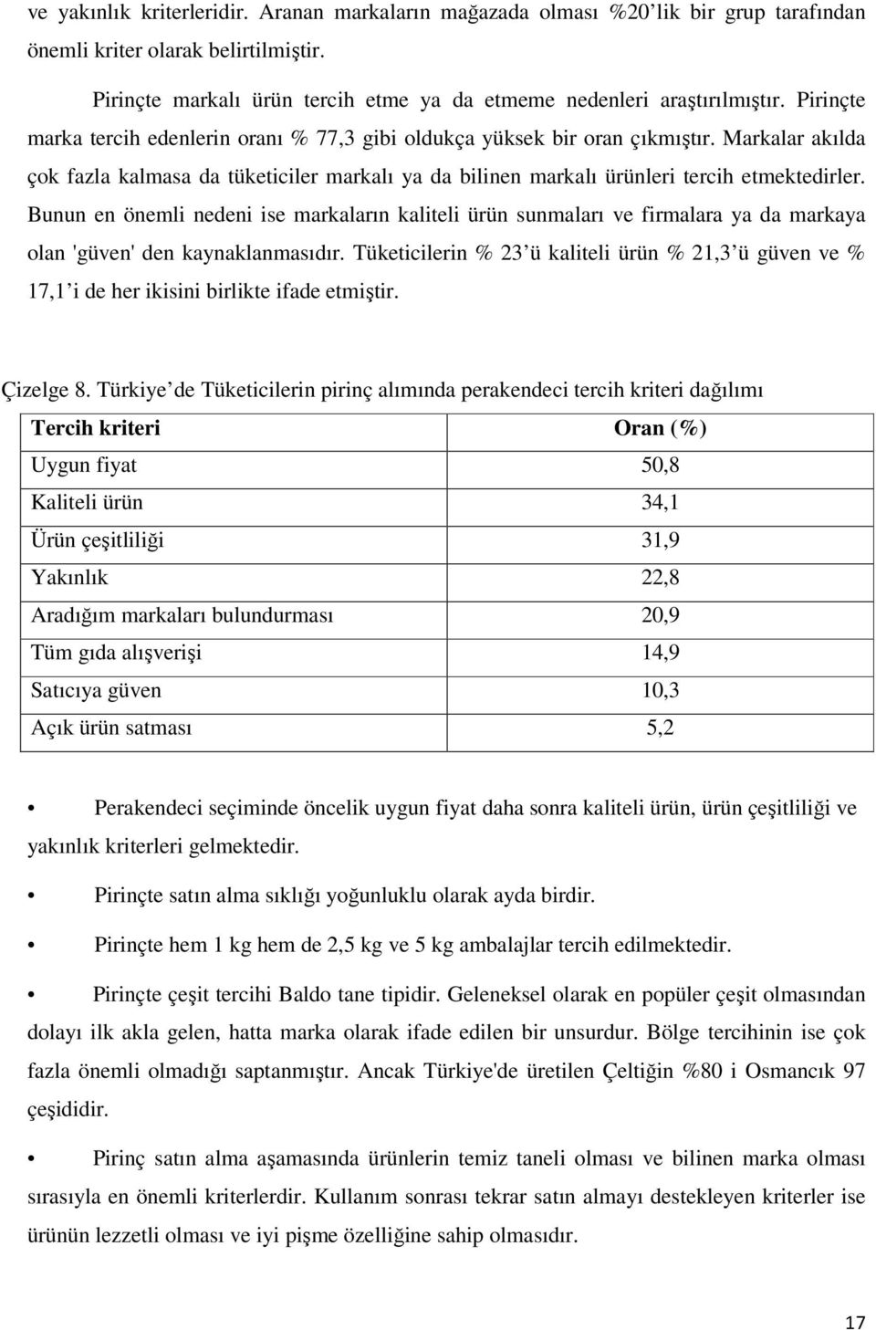 Bunun en önemli nedeni ise markaların kaliteli ürün sunmaları ve firmalara ya da markaya olan 'güven' den kaynaklanmasıdır.