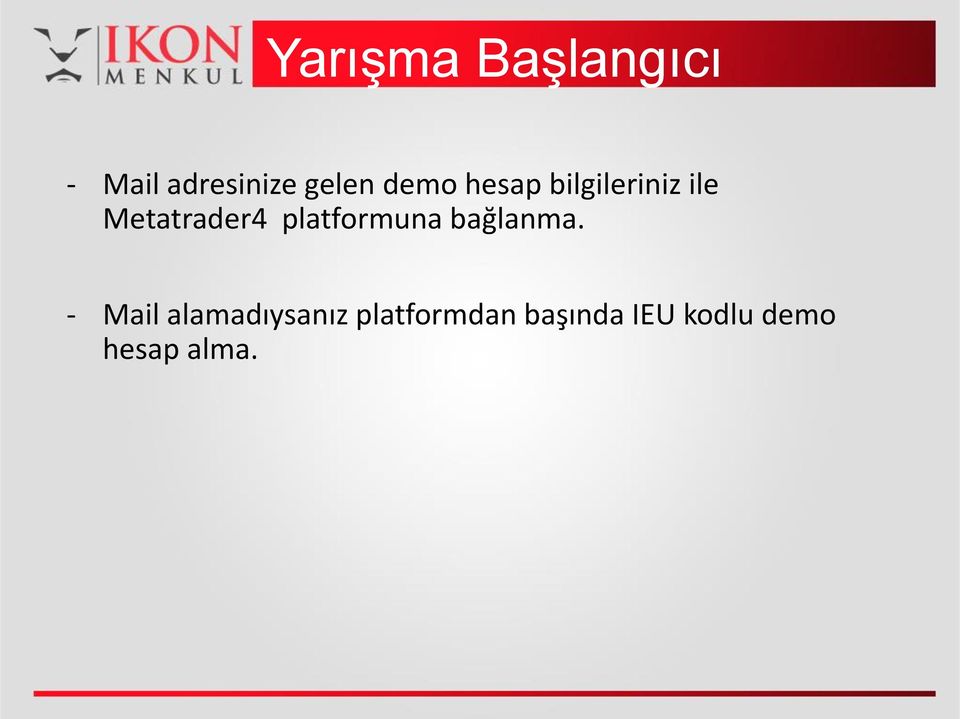 platformuna bağlanma.