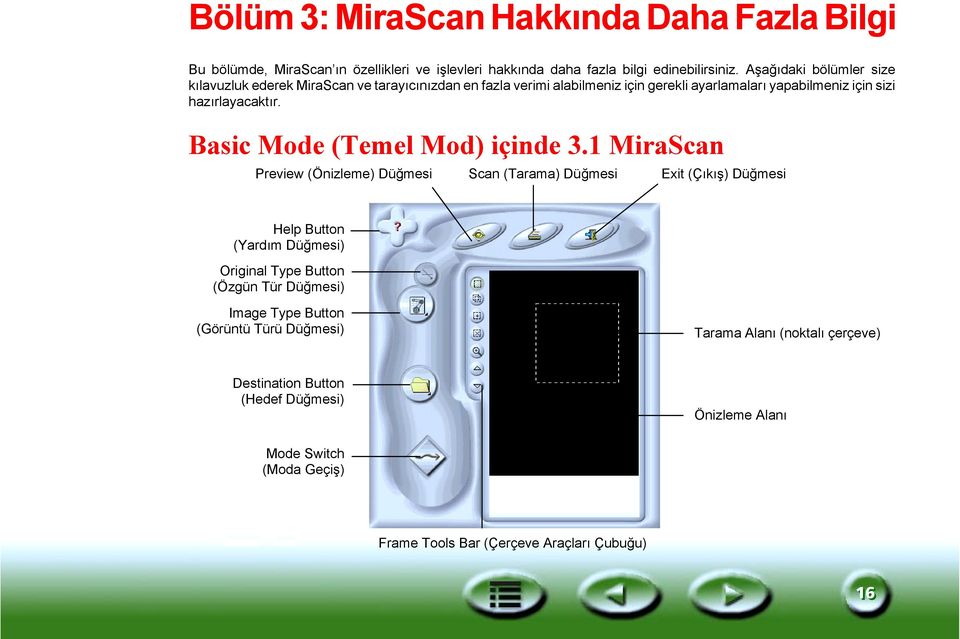 Basic Mode (Temel Mod) içinde 3.