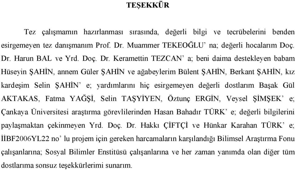 Harun BAL ve Yrd. Doç. Dr.