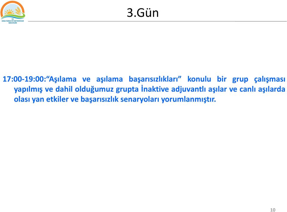 grupta İnaktive adjuvantlı aşılar ve canlı aşılarda