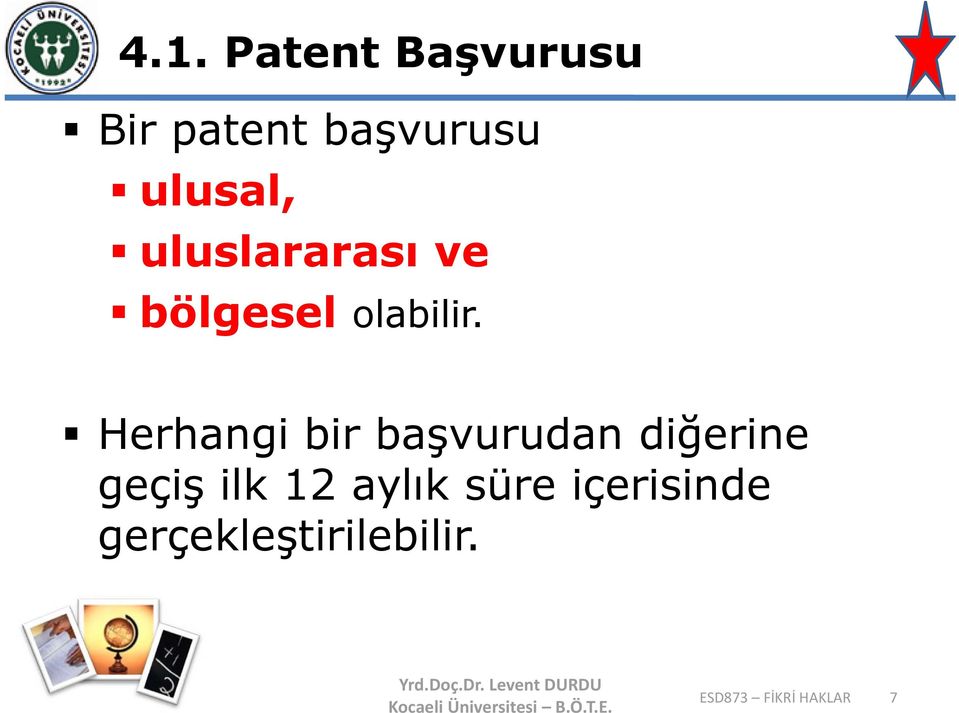 Herhangi bir başvurudan diğerine geçiş ilk 12