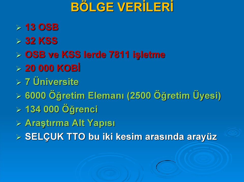 Elemanı (2500 Öğretim Üyesi) 134 000 Öğrenci