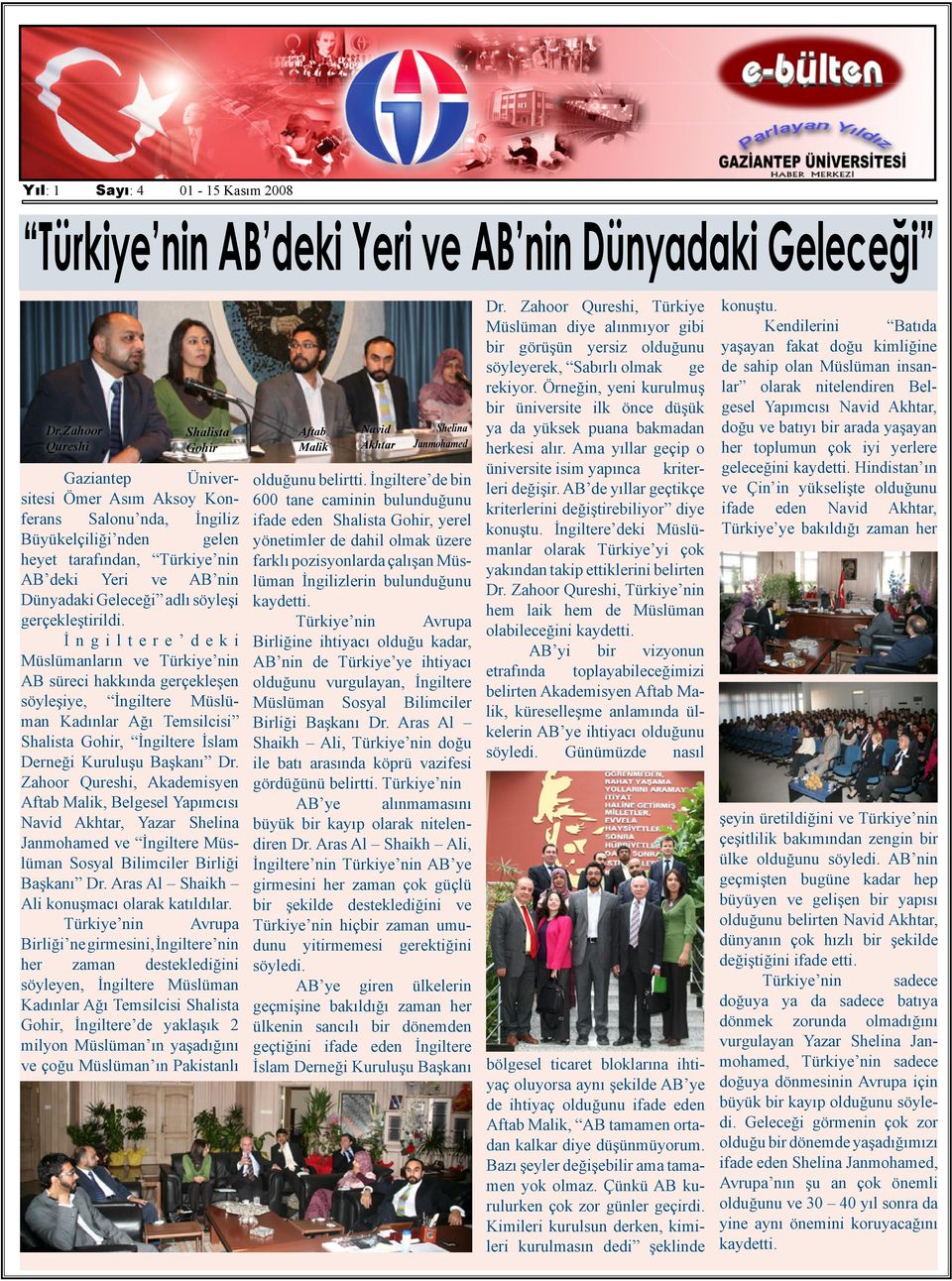 adlı söyleşi gerçekleştirildi.